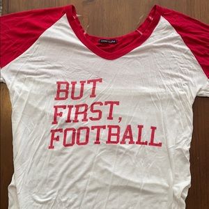Cute football shirt from a boutique
